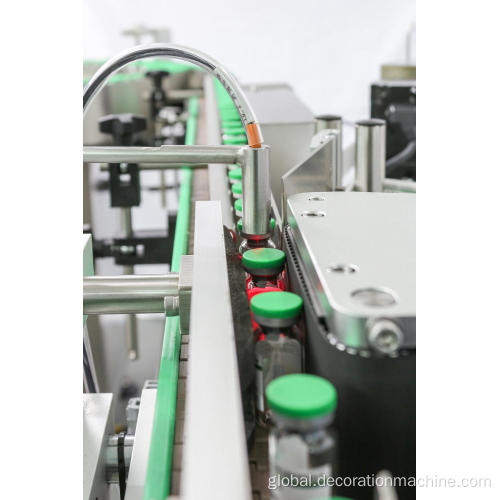 Vertical Labeling Machine for Cylindrical Bottles Automatic Round Bottle Labeling Machine Manufactory